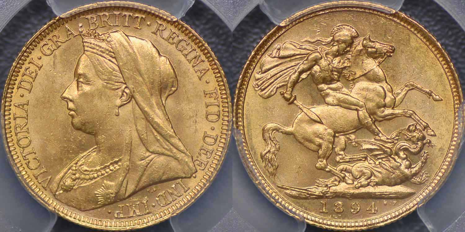 南アフリカ、1930年プレトリアソブリン金貨、PCGS MS63 - Drake Sterling