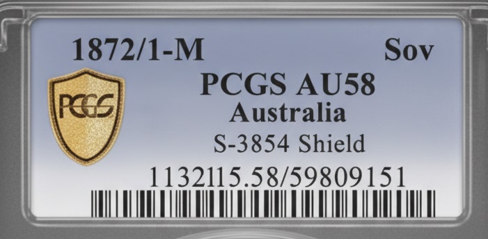 PCGS cert
