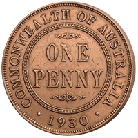 1930 penny