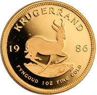 We buy Krugerrands