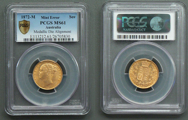 PCGS-graded sovereign PCGS-graded sovereign