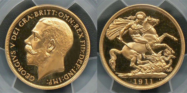 1911 two pound deep cameo