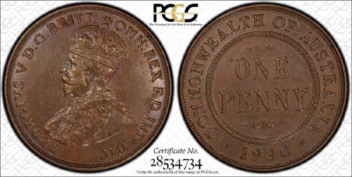 1930 penny