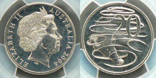 2004 large head twenty cent