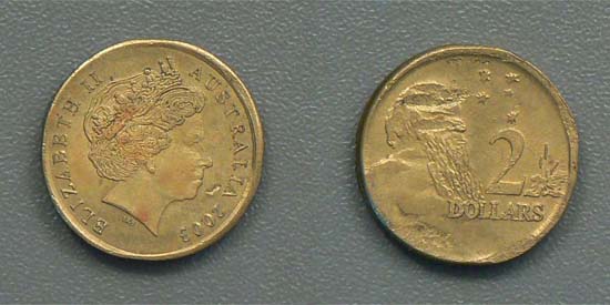 Counterfeit coins