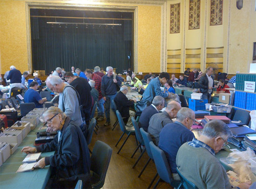 Coins at Petersham town hall