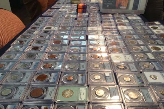 Rows of PCGS
