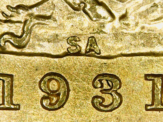 South African South African mint
